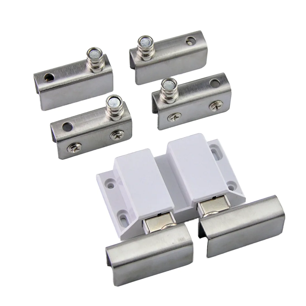 Glass Hinge - Double (Iron/SS)