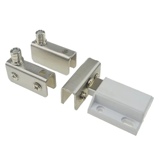 Glass Hinge - Single (Iron/SS)